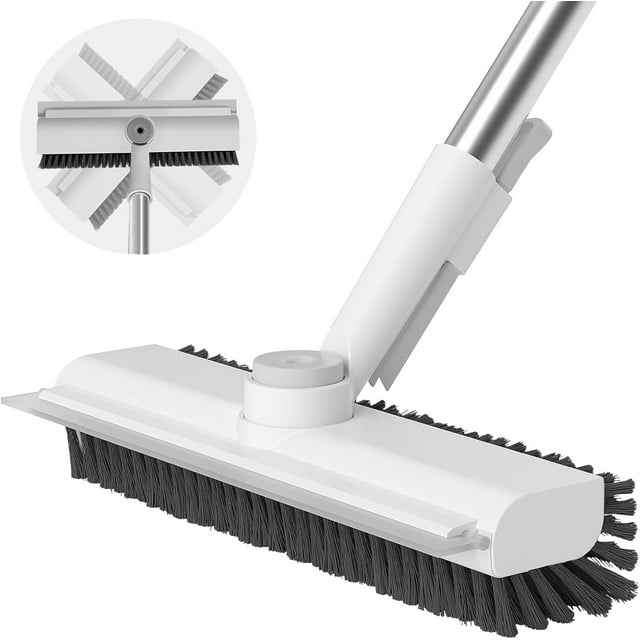 Floor Scrub Brush with Long Handle