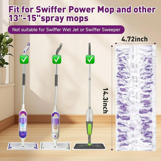 Disposable Mop Pads for Swiffer Power Mop for Floor Cleaning£¬Multi-Surface Power Mopping Head Replacement Refills