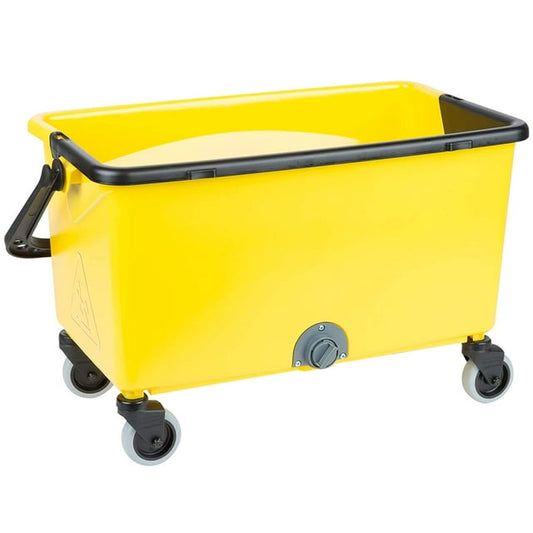 Mop and Bucket with Wringer Set,Spinning Mop and Bucket System with Double Cotton Tip Replacement Heads